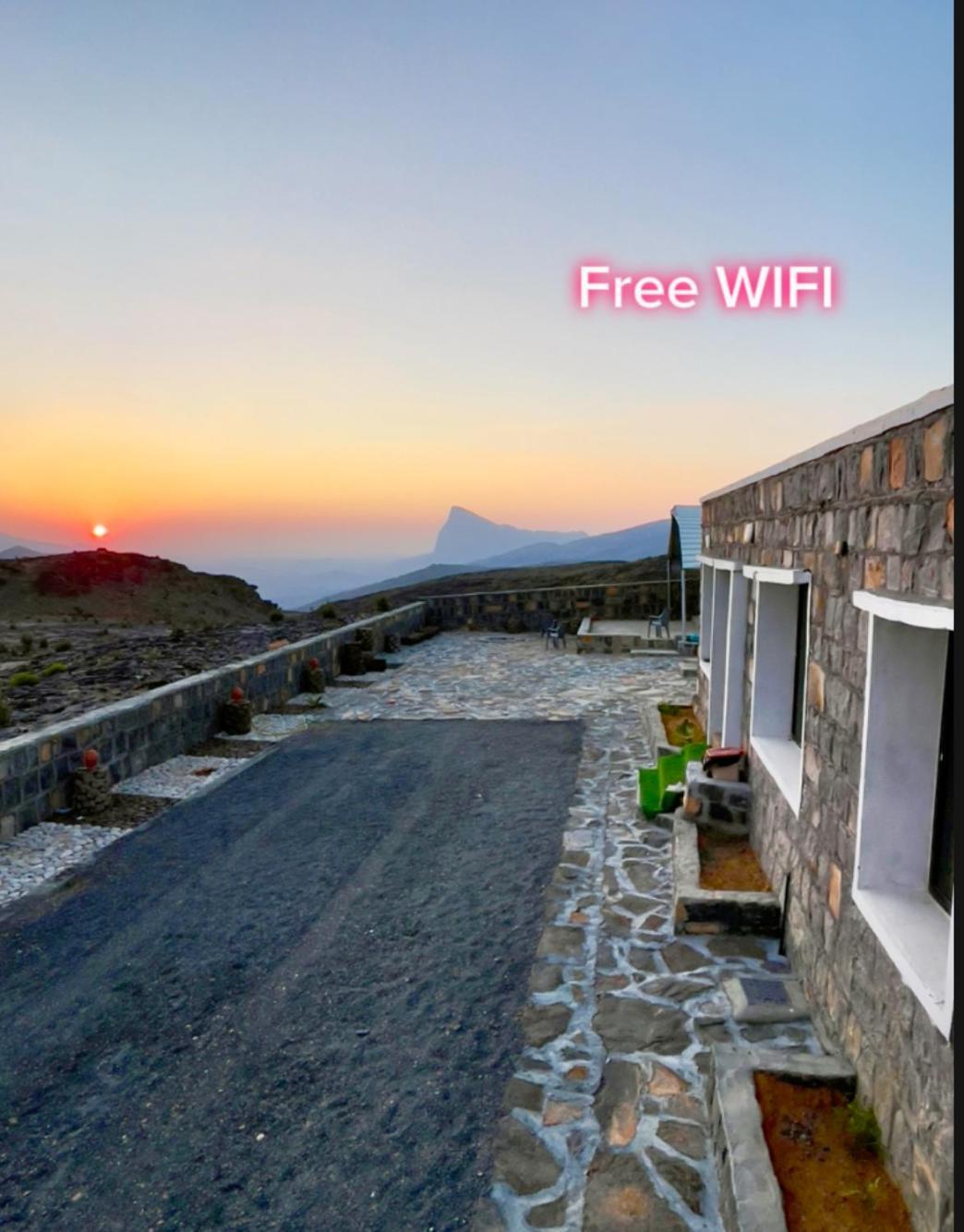 Вилла Jebel Shams Sky Misfah Экстерьер фото